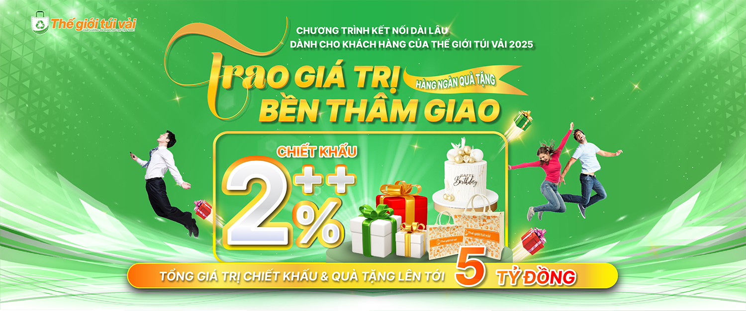 Thế Giới Túi Vải | Công Ty Sản Xuất In Ấn Túi Vải Uy Tín Số 1