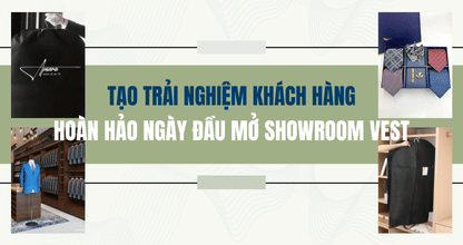 Tạo Trải Nghiệm Khách Hàng Hoàn Hảo Ngày Đầu Mở Showroom Vest