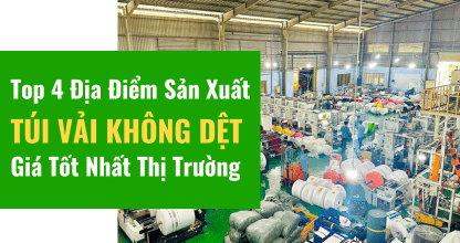 Top 4 Địa Điểm Sản Xuất Túi Vải Không Dệt Giá Tốt Nhất Thị Trường