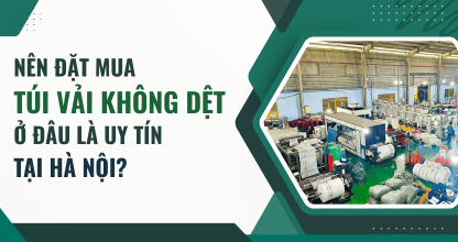 Nên Đặt Mua Túi Vải Không Dệt Ở Đâu Là Uy Tín Tại Hà Nội?