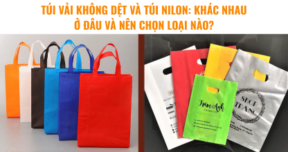 Túi Vải Không Dệt Và Túi Nilon: Khác Nhau Ở Đâu Và Nên Chọn Loại Nào?
