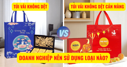 Túi Vải Không Dệt Và Túi Vải Không Dệt Cán Màng: Doanh Nghiệp Nên Sử Dụng Loại Nào?
