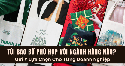 Túi Bao Bố Phù Hợp Với Ngành Hàng Nào? Gợi Ý Lựa Chọn Cho Từng Doanh Nghiệp