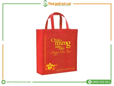 Túi vải đựng quà tết