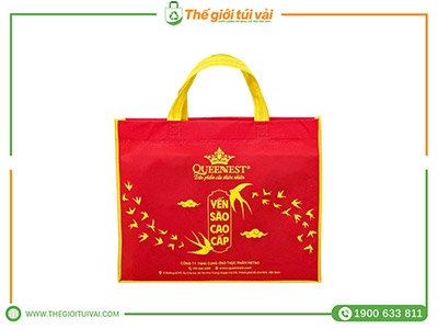 Túi vải đựng yến sào