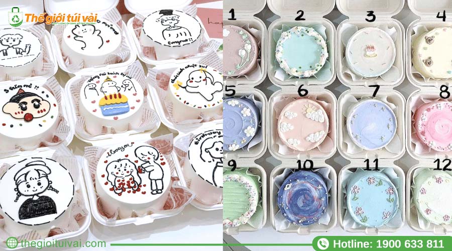Bánh kem phiên bản đặc biệt với thiết kế và hương vị độc đáo Bánh kem phiên bản đặc biệt với thiết kế và hương vị độc đáo