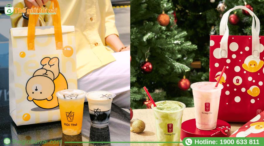Các mẫu túi vải giữ nhiệt hot trend trong ngành F&B Các mẫu túi vải giữ nhiệt hot trend trong ngành F&B