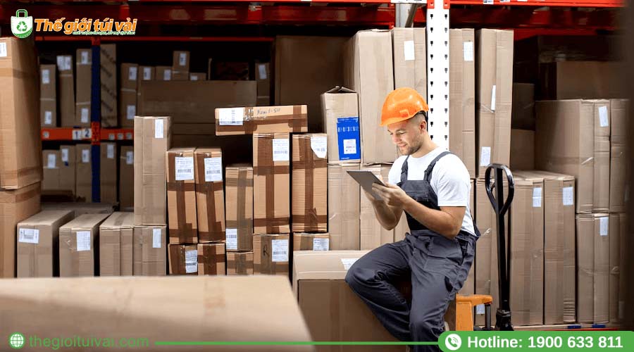 Kiểm tra kỹ lưỡng túi vải không dệt sau khi nhận hàng Kiểm tra kỹ lưỡng túi vải không dệt sau khi nhận hàng