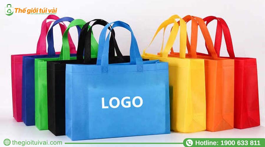 Mẫu túi vải không dệt chất lượng, đa dạng màu sắc 