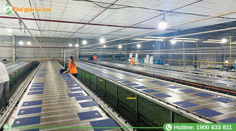 Phương pháp in lụa thủ công Phương pháp in lụa thủ công