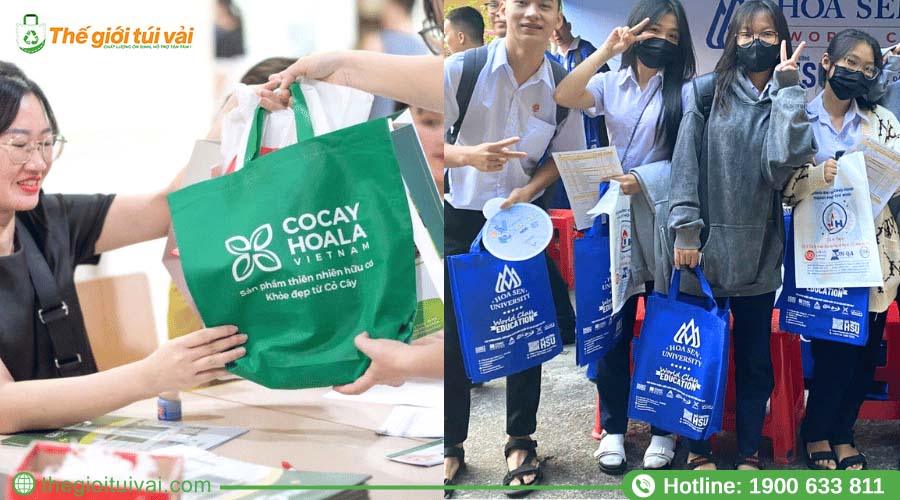 Sản phẩm được đựng trong túi vải sang trọng Sản phẩm được đựng trong túi vải sang trọng
