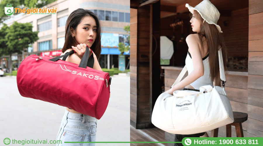 Ý tưởng thiết kế túi trống in logo thương hiệu đơn giản Ý tưởng thiết kế túi trống in logo thương hiệu đơn giản