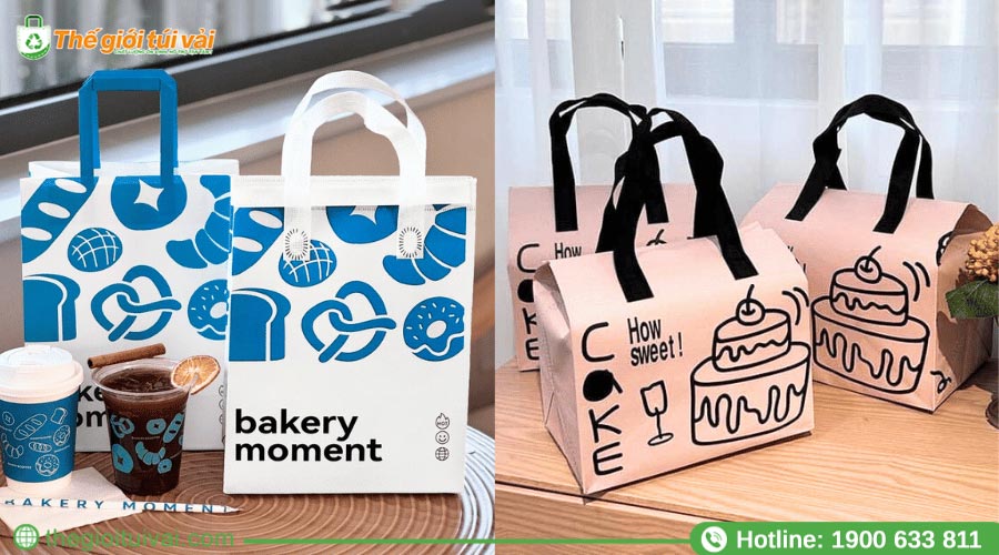 Túi vải đựng bánh kem giữ nhiệt giúp bảo quản bánh tốt Túi vải đựng bánh kem giữ nhiệt giúp bảo quản bánh tốt