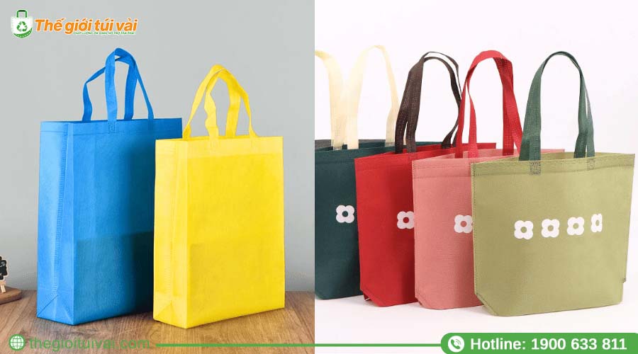 Túi vải không dệt tốt phải dày dặn, có độ dai, không dễ rách Túi vải không dệt tốt phải dày dặn, có độ dai, không dễ rách