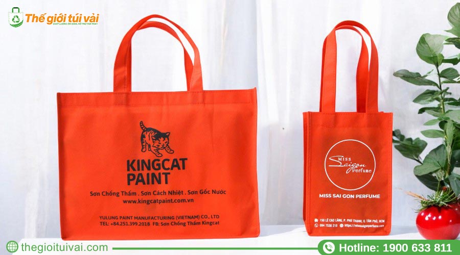 In thương hiệu lên túi không dệt bằng phương pháp in lụa In thương hiệu lên túi không dệt bằng phương pháp in lụa