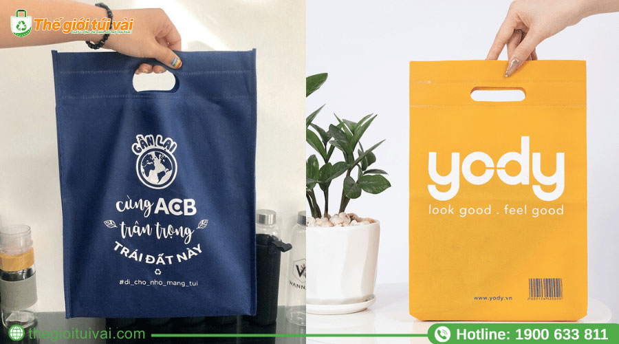 Túi vải không dệt đục lỗ xoài phổ biến hiện nay Túi vải không dệt đục lỗ xoài phổ biến hiện nay