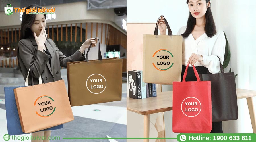 Túi vải không dệt được dùng nhiều trên thị trường Túi vải không dệt được dùng nhiều trên thị trường