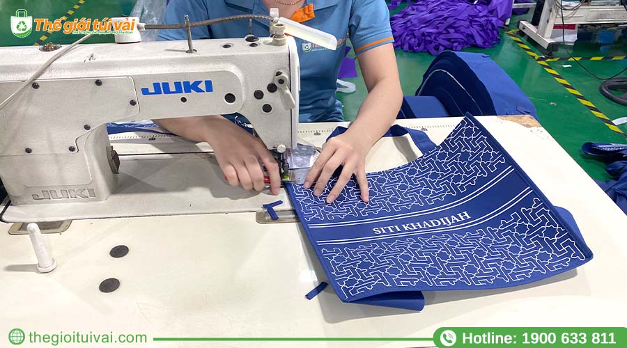 Túi vải không dệt in logo được may tại Thế Giới Túi Vải Túi vải không dệt in logo được may tại Thế Giới Túi Vải