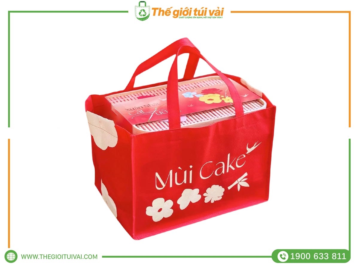 túi vải đựng bánh