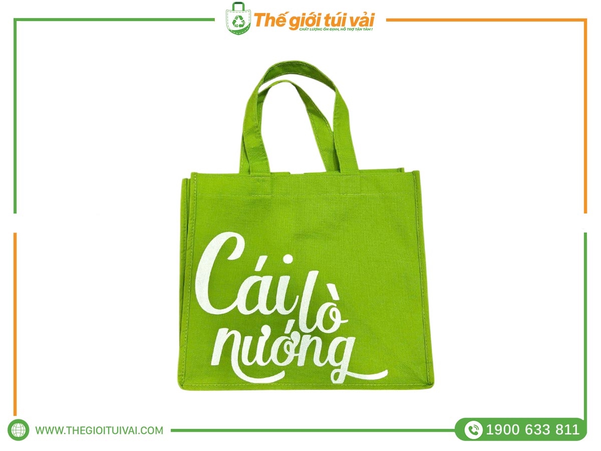 túi vải đựng hộp bánh kem