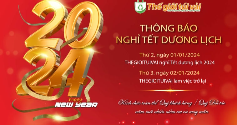 THÔNG BÁO NGHỈ LỄ TẾT 2024