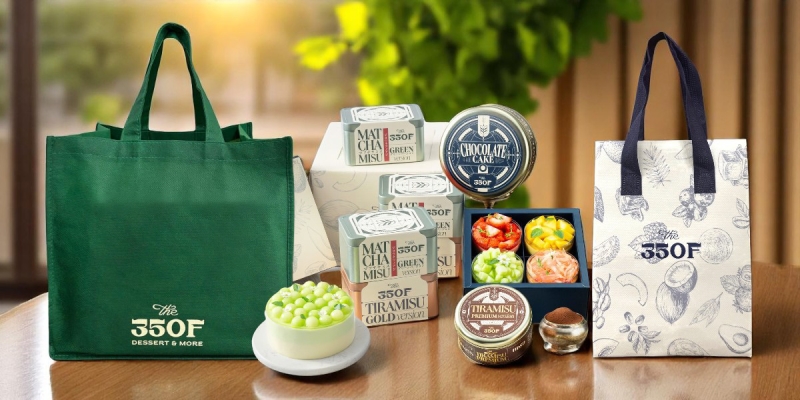 TÚI ĐỰNG BÁNH KEM - CHUỖI CỬA HÀNG BÁNH 350F