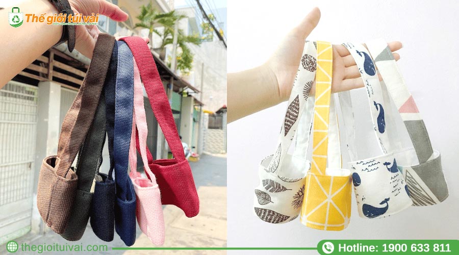 Màu sắc đa dạng của quai vải xách ly