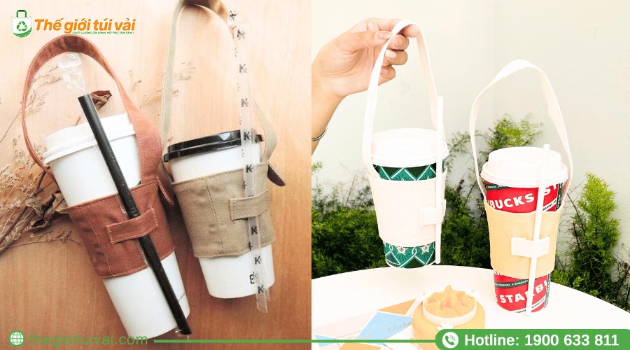 Quai xách ly giữ nhiệt vải linen