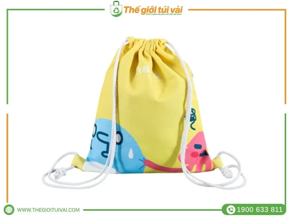 Balo dây rút vải bố gallery
