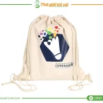 Balo dây rút vải bố gallery