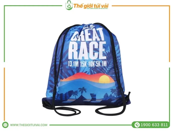 Balo dây rút vải dù gallery