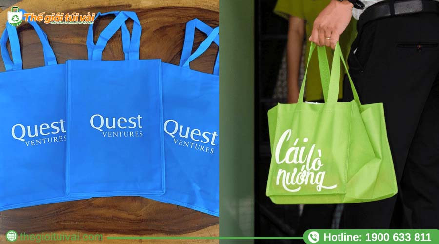 Logo in trên túi vải không dệt, tạo sự chuyên nghiệp và trách nhiệm Logo in trên túi vải không dệt, tạo sự chuyên nghiệp và trách nhiệm
