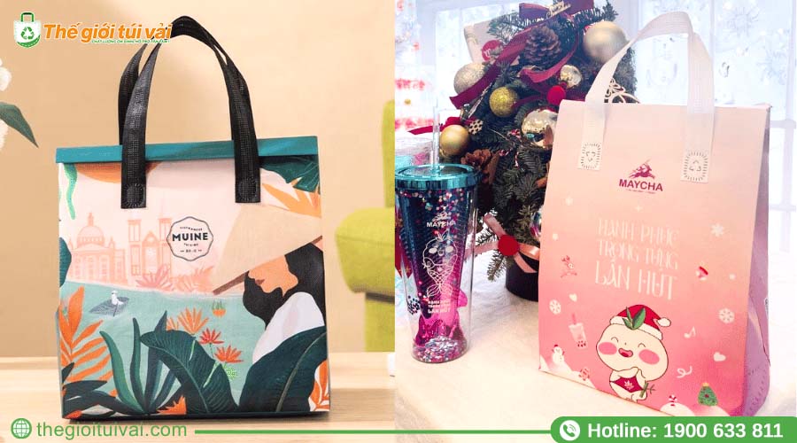 Tạo dấu ấn thương hiệu với túi vải thiết kế bắt mắt Tạo dấu ấn thương hiệu với túi vải thiết kế bắt mắt