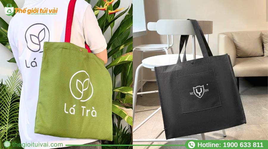 Túi vải thiết kế in ấn thương hiệu giúp lan tỏa tự nhiên, hiệu quả Túi vải thiết kế in ấn thương hiệu giúp lan tỏa tự nhiên, hiệu quả