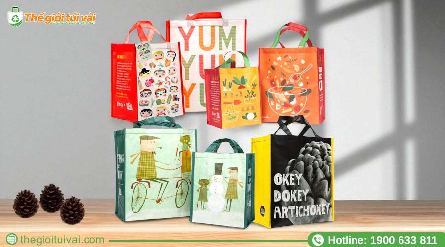 Đa dạng kích cỡ mẫu túi dệt PP phổ biến hiện nay Đa dạng kích cỡ mẫu túi dệt PP phổ biến hiện nay