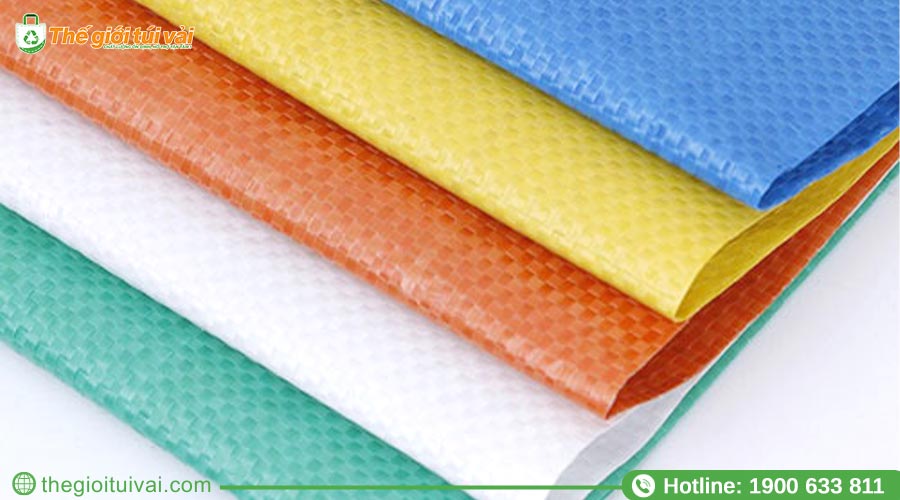 Chất liệu vải PP dệt cứng, chắc chắn Chất liệu vải PP dệt cứng, chắc chắn