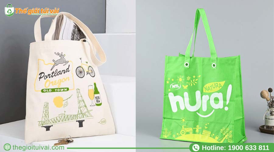 Túi vải - sản phẩm đựng tiện dụng, phù hợp ngành du lịch Túi vải - sản phẩm đựng tiện dụng, phù hợp ngành du lịch