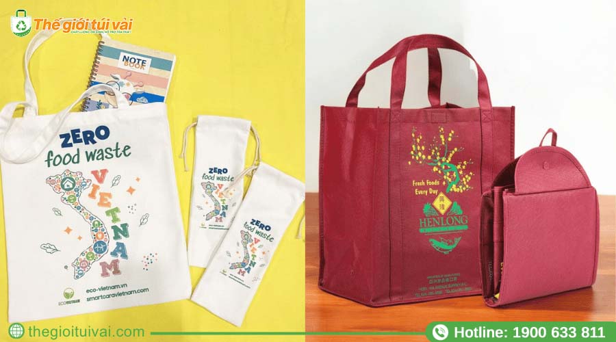 Nâng tầm hình ảnh thương hiệu một cách tinh tế với túi vải Nâng tầm hình ảnh thương hiệu một cách tinh tế với túi vải