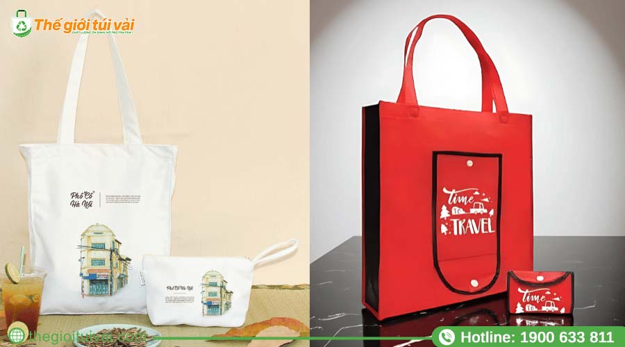 Thiết kế túi vải ấn tượng giúp tăng độ nhận diện thương hiệu Thiết kế túi vải ấn tượng giúp tăng độ nhận diện thương hiệu