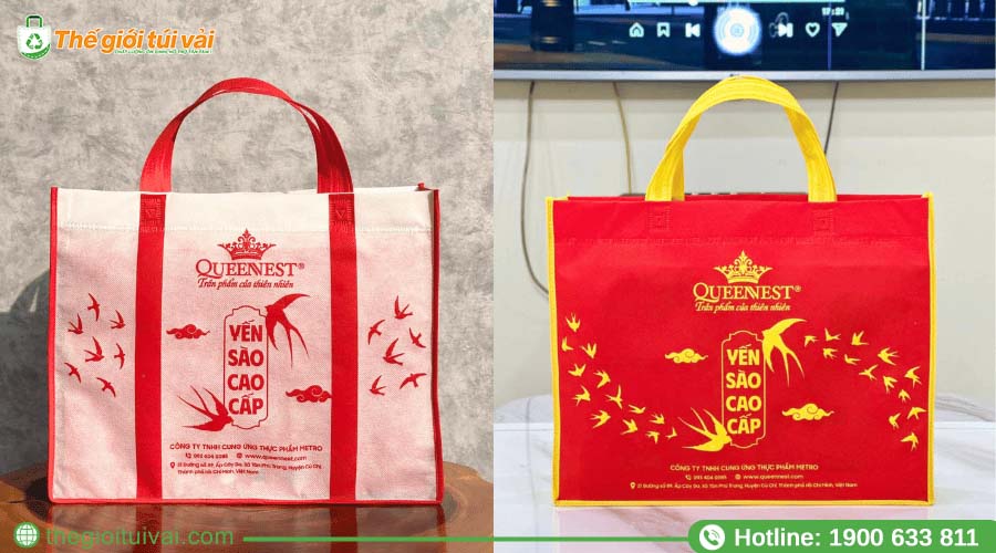 Thiết kế túi vải đựng yến sào tạo nên hình ảnh thương hiệu độc quyền Thiết kế túi vải đựng yến sào tạo nên hình ảnh thương hiệu độc quyền