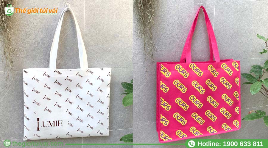 Sử dụng túi vải không dệt làm túi quảng cáo tại hội chợ Sử dụng túi vải không dệt làm túi quảng cáo tại hội chợ