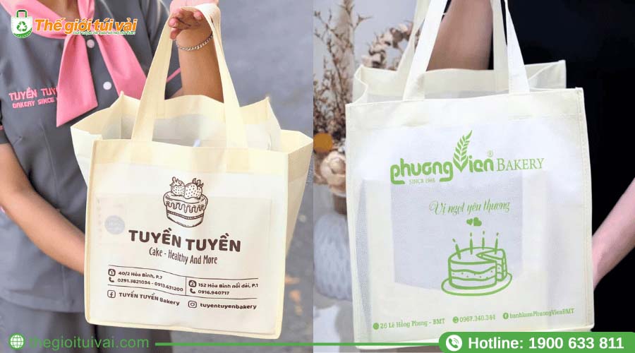 Túi vải đựng bánh kem giúp nâng tầm trải nghiệm mua sắm Túi vải đựng bánh kem giúp nâng tầm trải nghiệm mua sắm