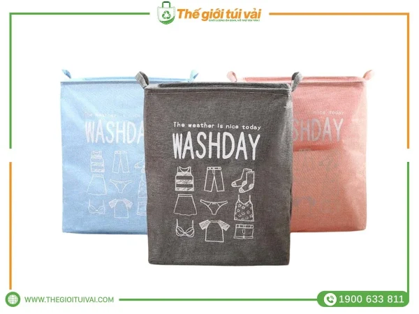Giỏ vải đựng quần áo gallery