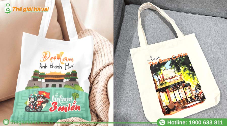 Túi canvas in hình ảnh sống động như thật Túi canvas in hình ảnh sống động như thật