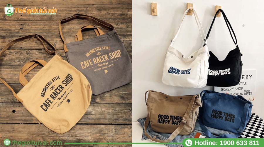 Bộ sưu tập túi canvas đeo chéo theo mùa tạo sự khác biệt Bộ sưu tập túi canvas đeo chéo theo mùa tạo sự khác biệt
