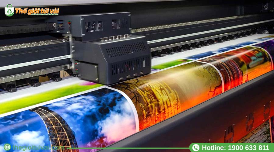 Máy ép nhiệt chuyển hình ảnh từ giấy lên túi vải không dệt Máy ép nhiệt chuyển hình ảnh từ giấy lên túi vải không dệt