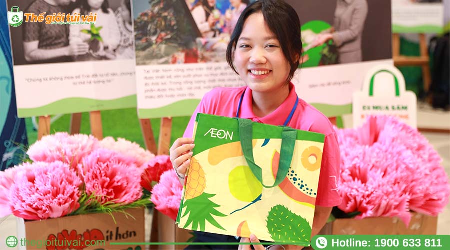 Sử dụng túi vải giúp tăng tính nhận diện thương hiệu Sử dụng túi vải giúp tăng tính nhận diện thương hiệu