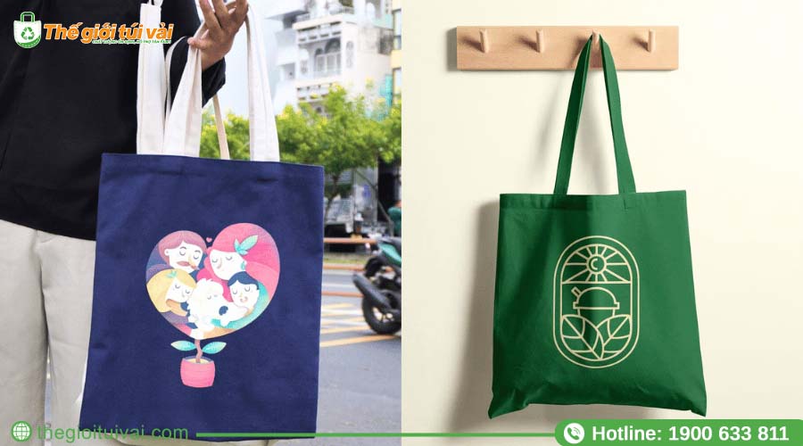 Các màu sắc túi canvas theo xu hướng năm nay Các màu sắc túi canvas theo xu hướng năm nay