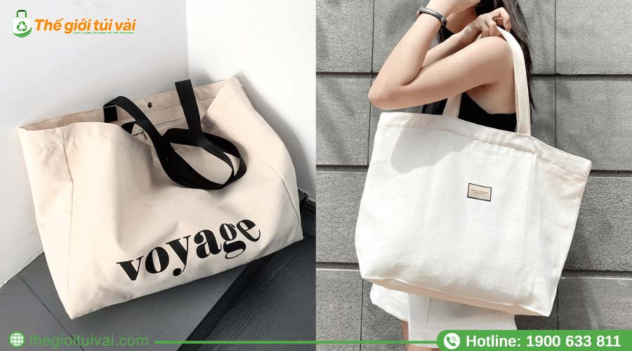 Mẫu túi canvas đeo chéo cỡ lớn Mẫu túi canvas đeo chéo cỡ lớn