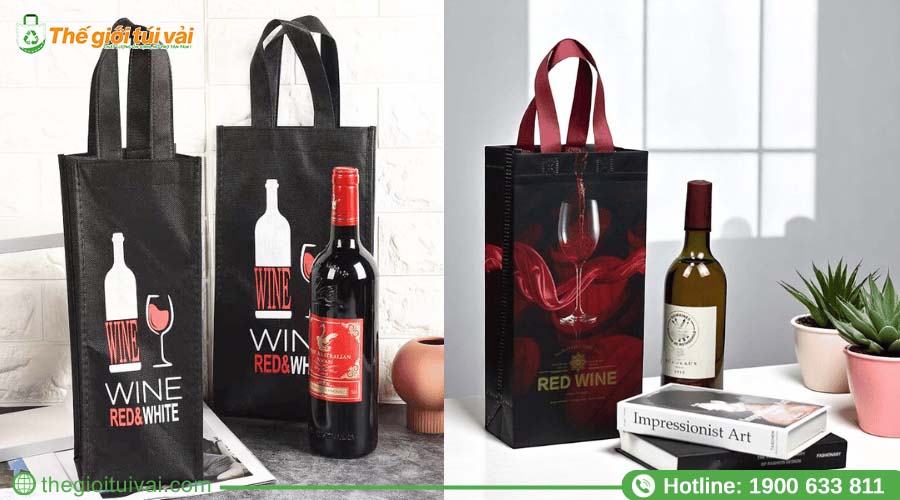Tạo dấu ấn đẳng cấp với bao bì túi vải đựng rượu chuyên biệt Tạo dấu ấn đẳng cấp với bao bì túi vải đựng rượu chuyên biệt